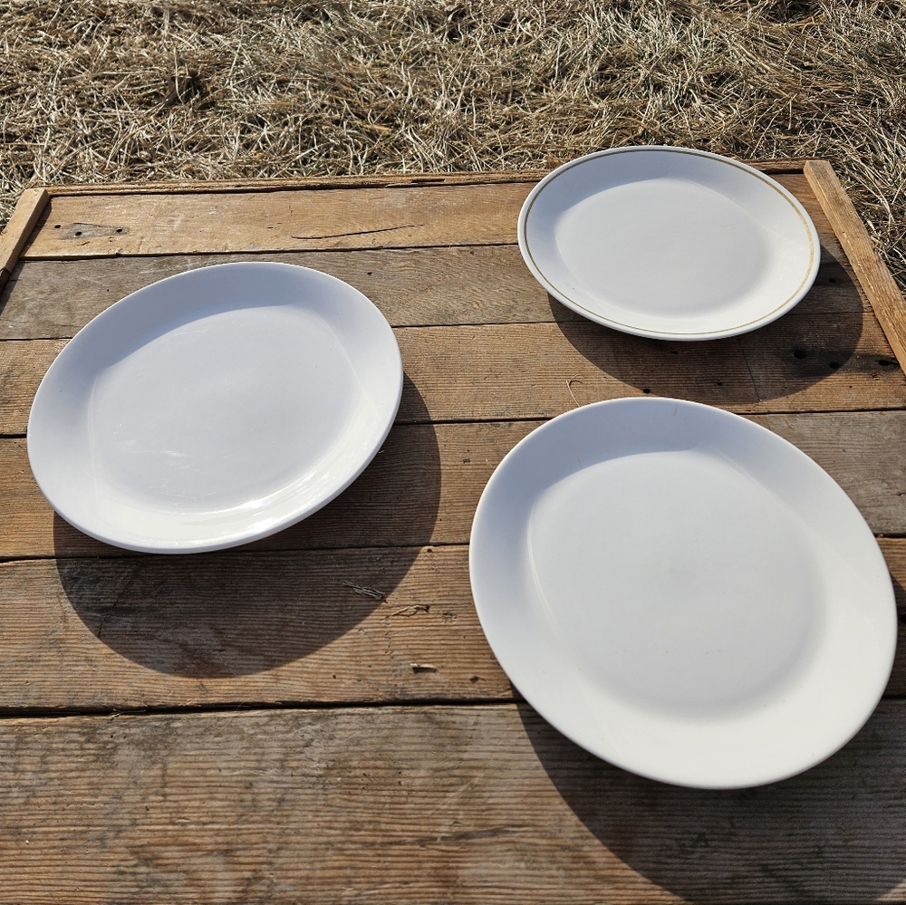 Vintage Alox  H.F. Coors Dinner Plates, 50-B, 50-C, 55...